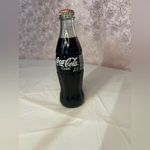 Vintage 1996 Coca Cola Classic full bottle (*B)